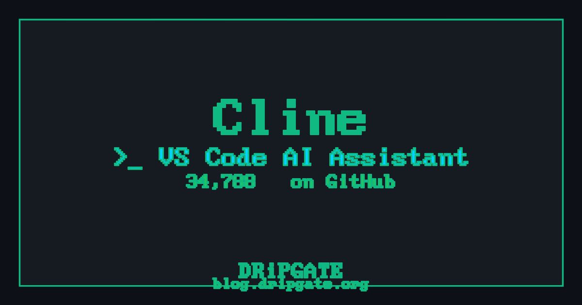Cline: The VS Code Extension That Replaced My Junior Developers